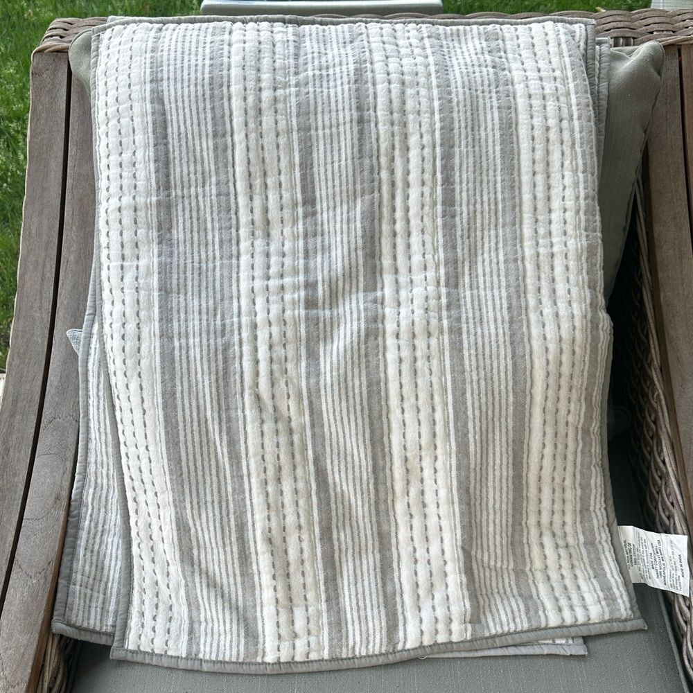 Hearth & Hand with Magnolia Striped Sham Set (2)